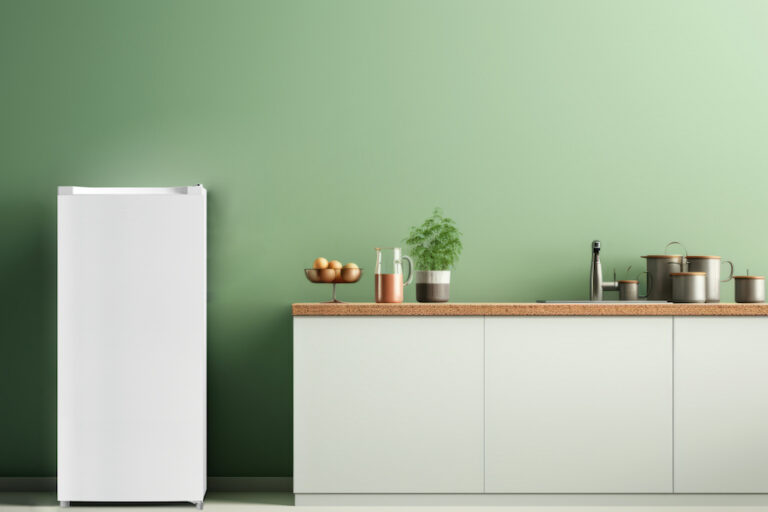 Congélateur armoire facilitant l'organisation des produits