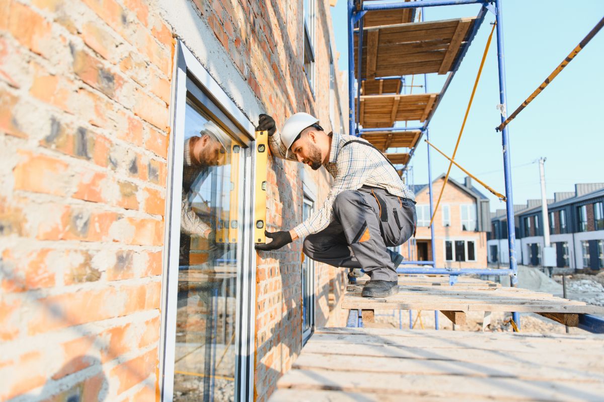Volets roulants électriques intégrés dès la construction, adaptés aux dimensions exactes des ouvertures
