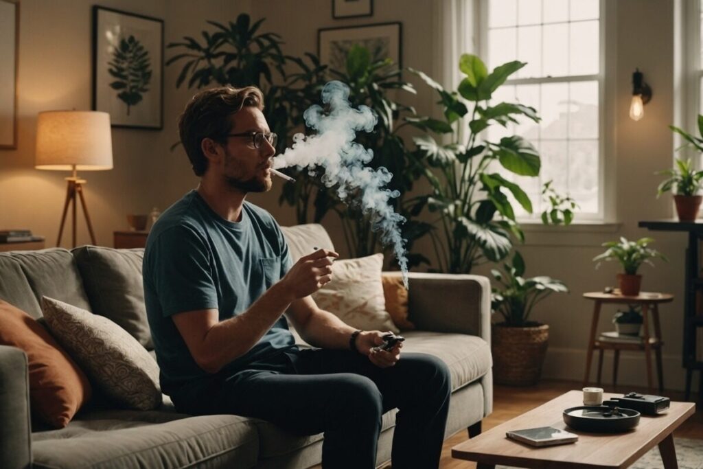 Cigarette électronique adaptée à la maison