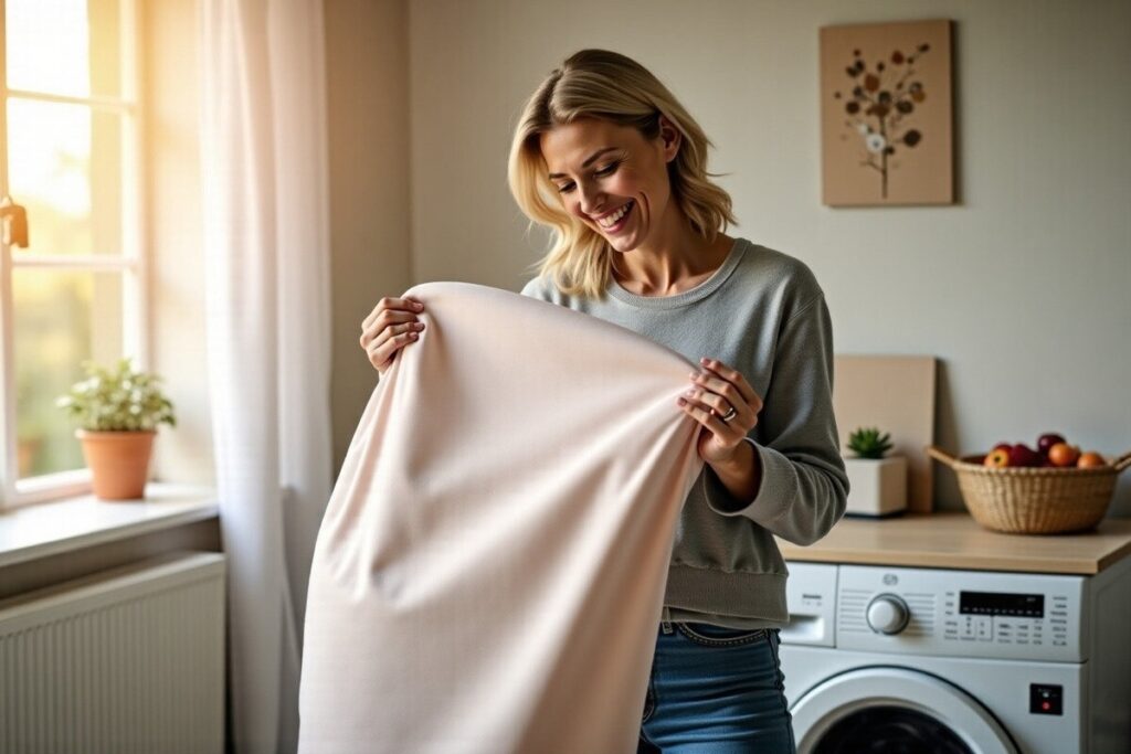 Housse de couette en soie de qualité