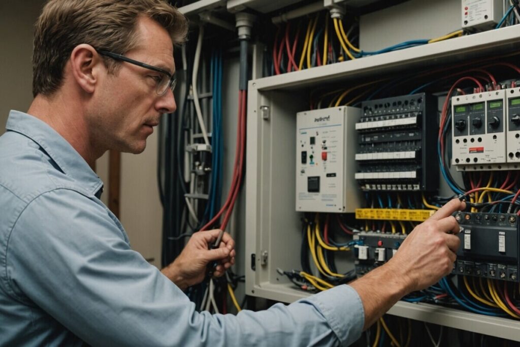 Travaux d'installation d'une pompe à chaleur
