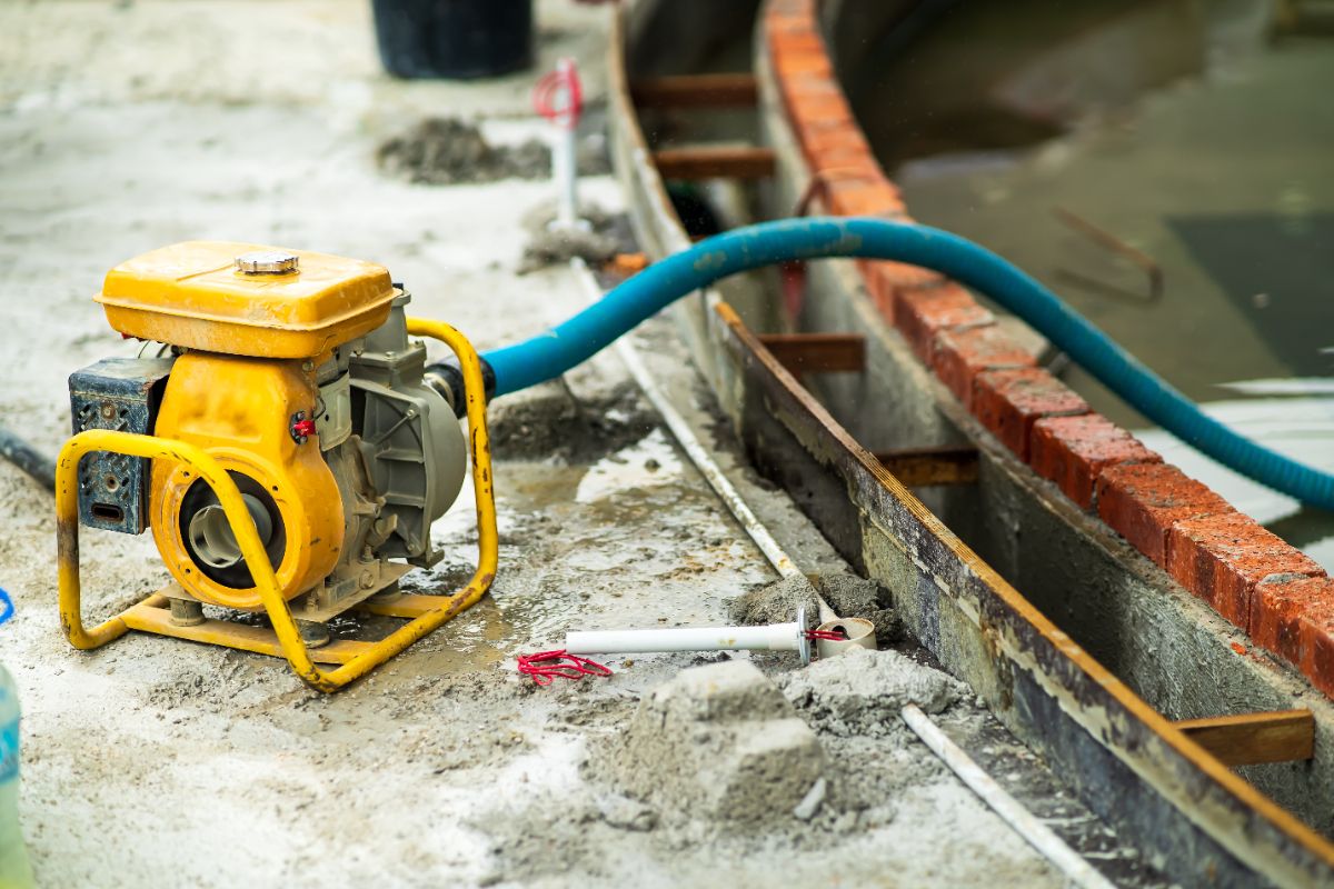Une pompe à détartrer fabriquée