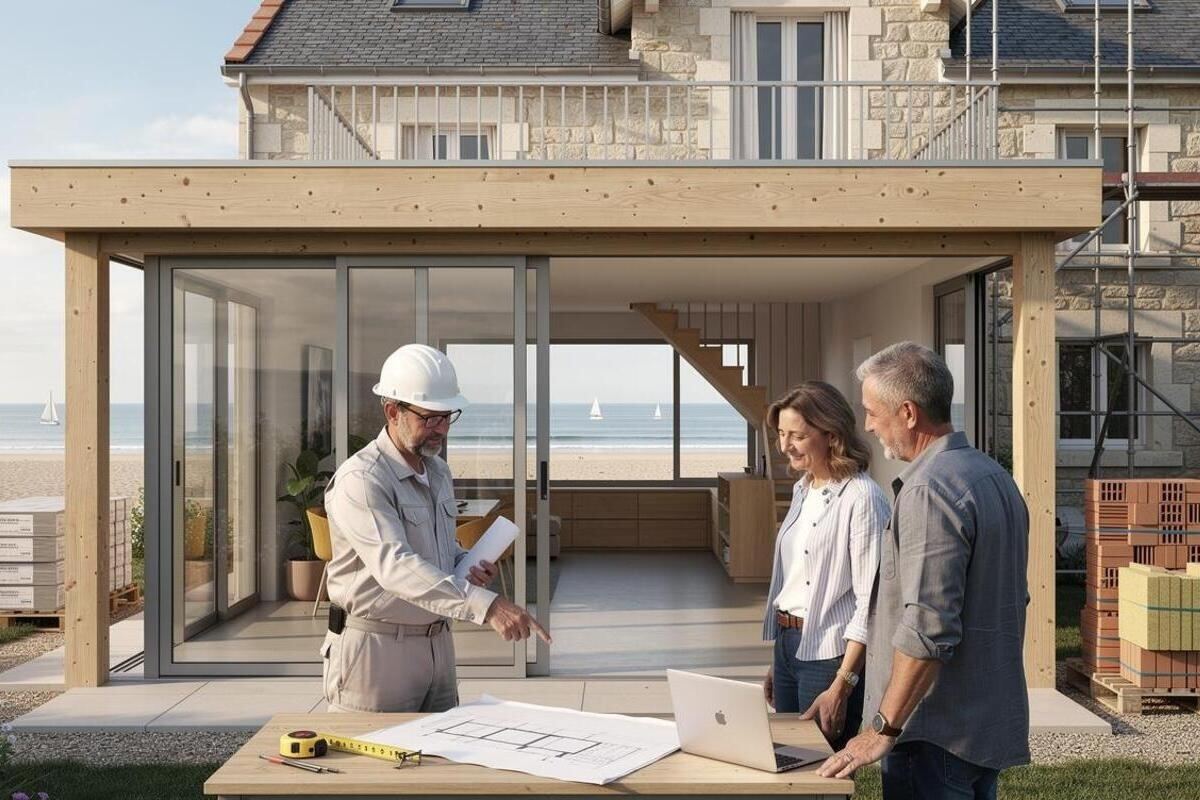 Extension de maison aux Sables d'Olonne