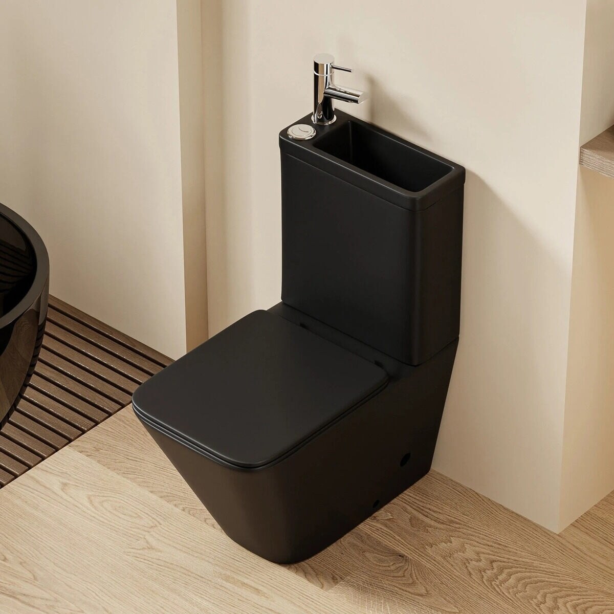 WC avec lave-main intégré de qualité