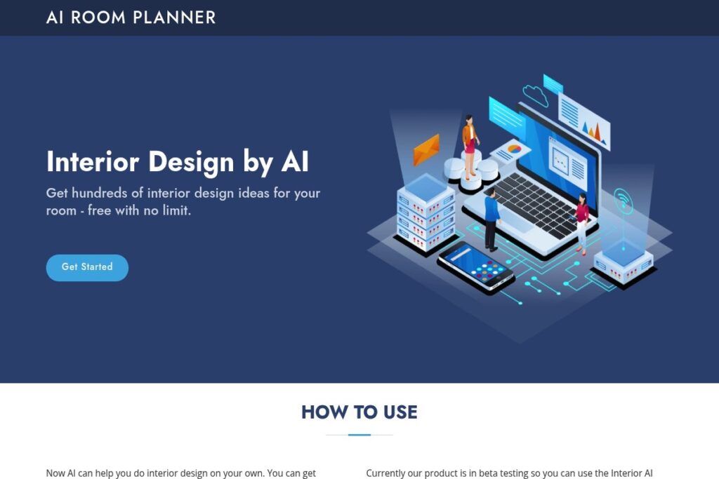 Application mobile IA de décoration d'intérieur AI Room Planner