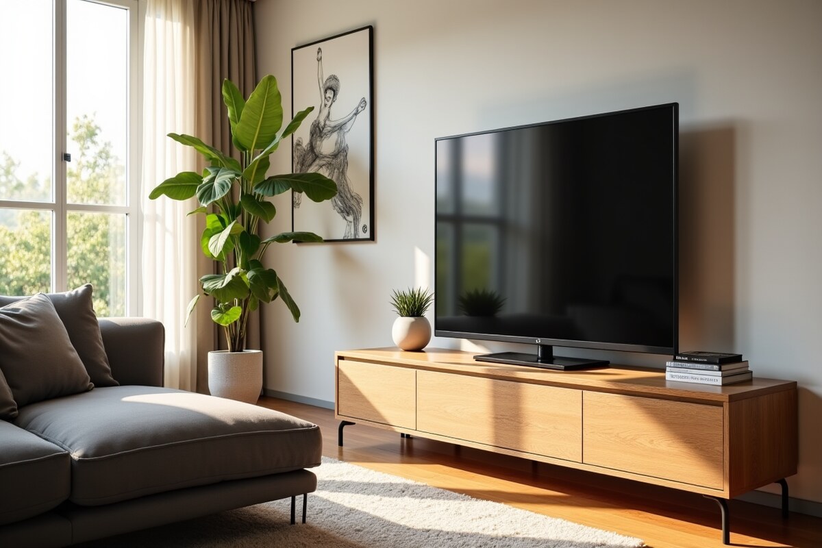 Meuble TV pour grand écran