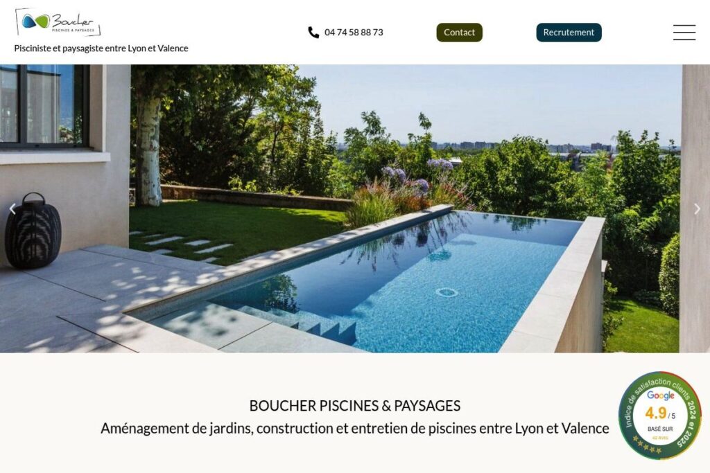 Boucher meilleurs piscines et paysages