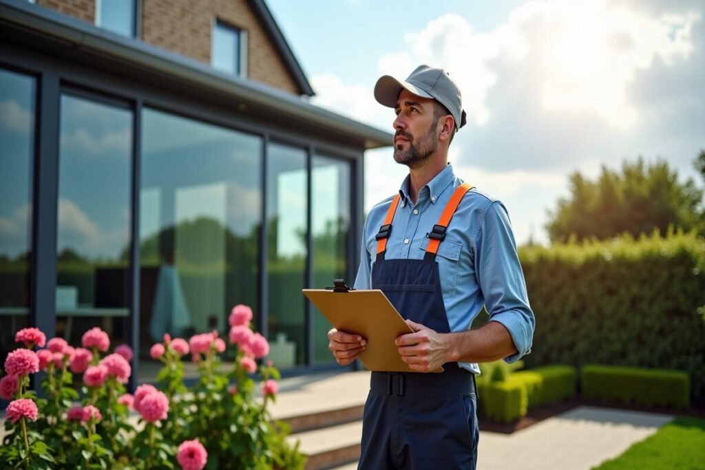Estimation des travaux de réparation de veranda