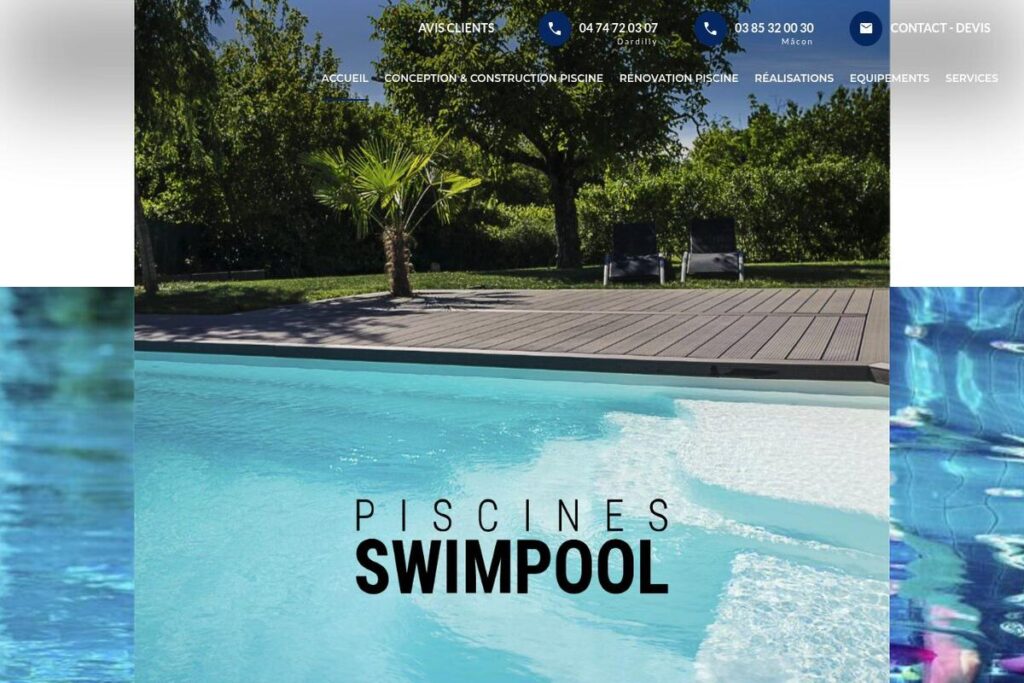 Swimpool Piscines conception de qualité
