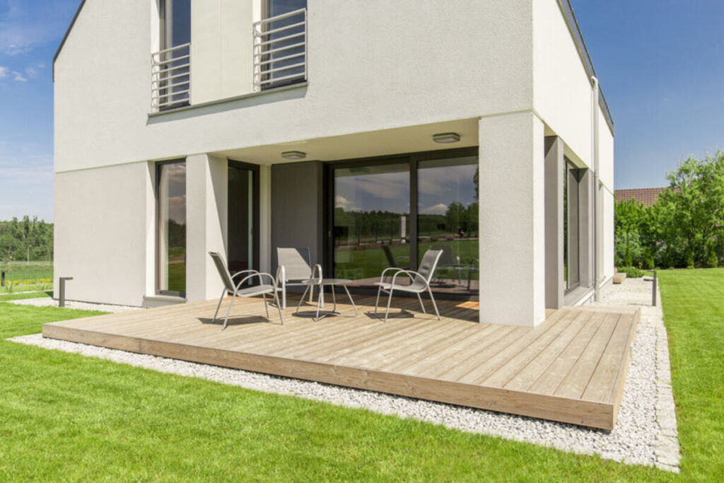 Meubles designs dans une maison tendance