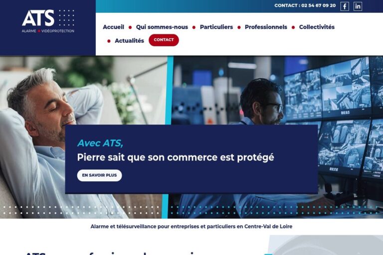 ATS Entreprise d'alarme et de télésurveillance