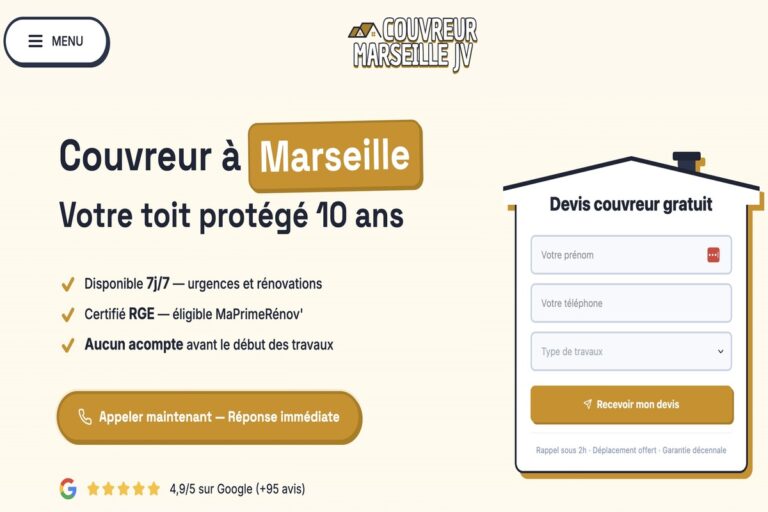 Couvreur JV à Marseille compétent