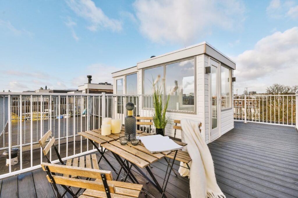Une magnifique design de veranda